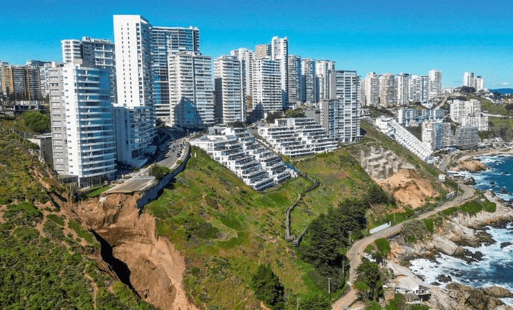 ¿Qué dejaron los socavones en el mercado inmobiliario en Concón y Reñaca?
