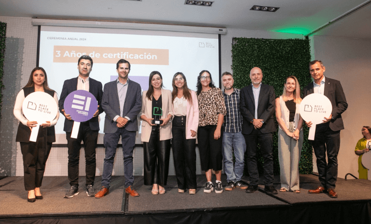 Echeverría Izquierdo recibe por tercer año consecutivo el reconocimiento Best Place to Live en Chile