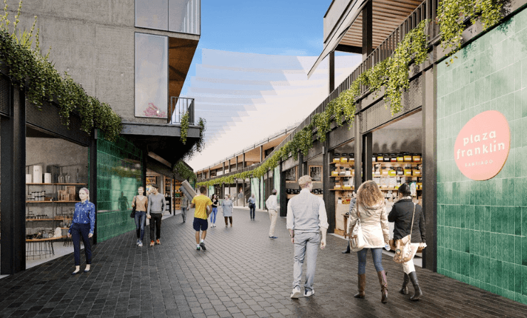 Plaza Franklin: Un nuevo centro comercial que transformará el corazón del Barrio Franklin