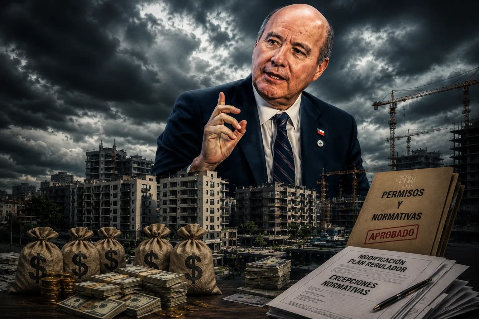 El ministro Quiroz y el negocio inmobiliario