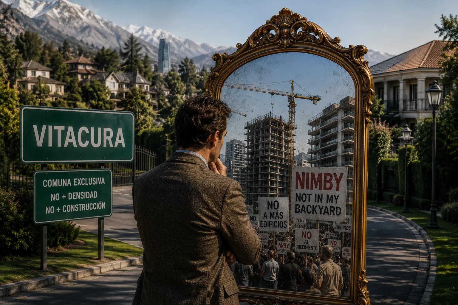 Vitacura frente al espejo del NIMBY: ¿Comuna o museo del privilegio?
